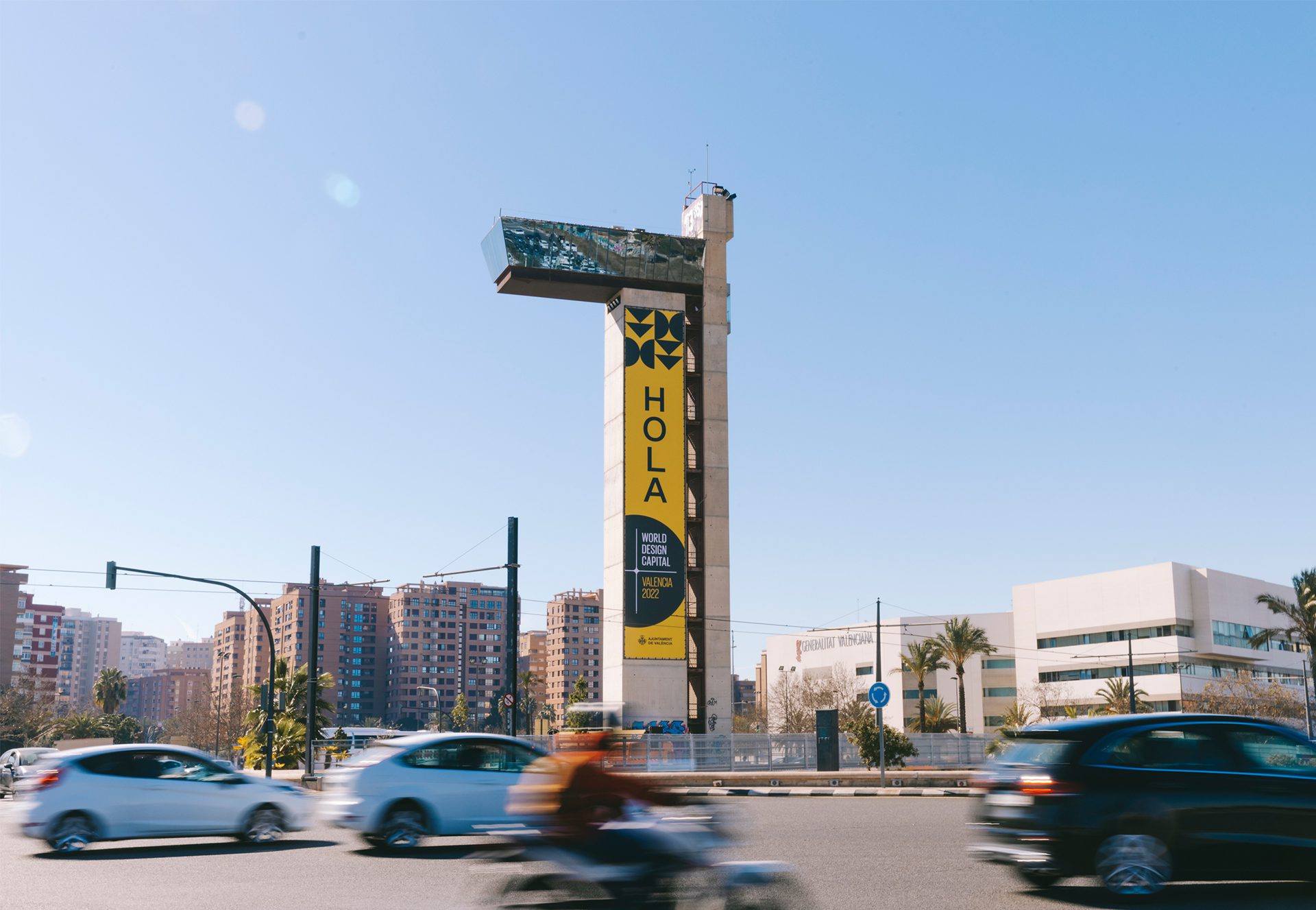 Valencia celebrates the new use of the Miramar Tower by residents
