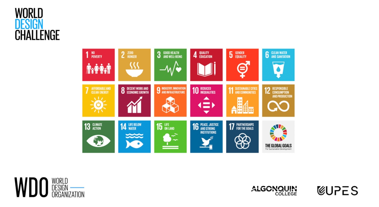 WDO Members Algonquin College and UPES University launch World Design Challenge