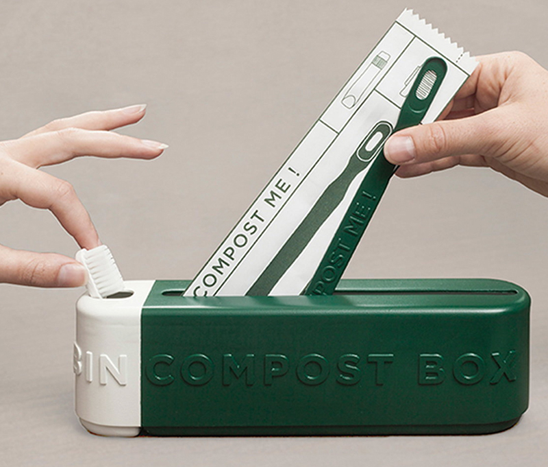 GREEN BOX COMPOSTABLE AMENITY KIT BY ONMATERIA