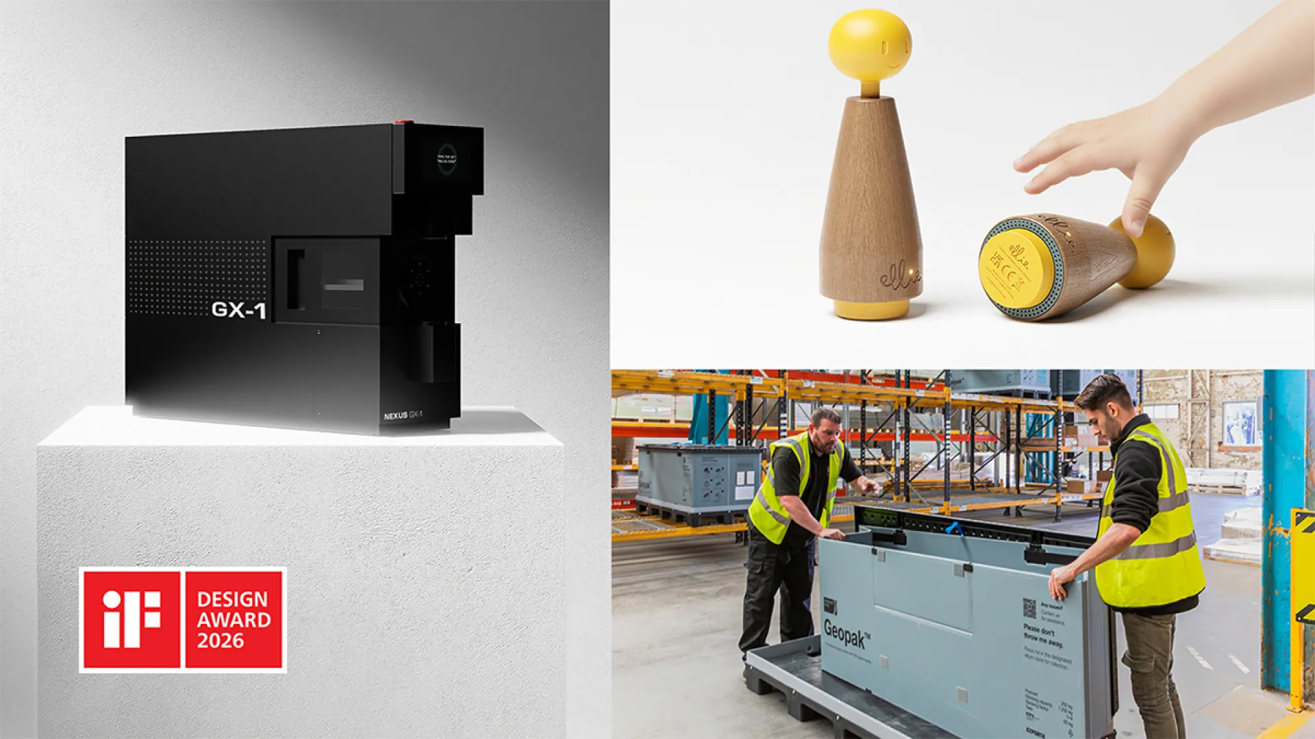 PDR secures three iF Design Award 2026 wins across industry, sustainability and healthcare