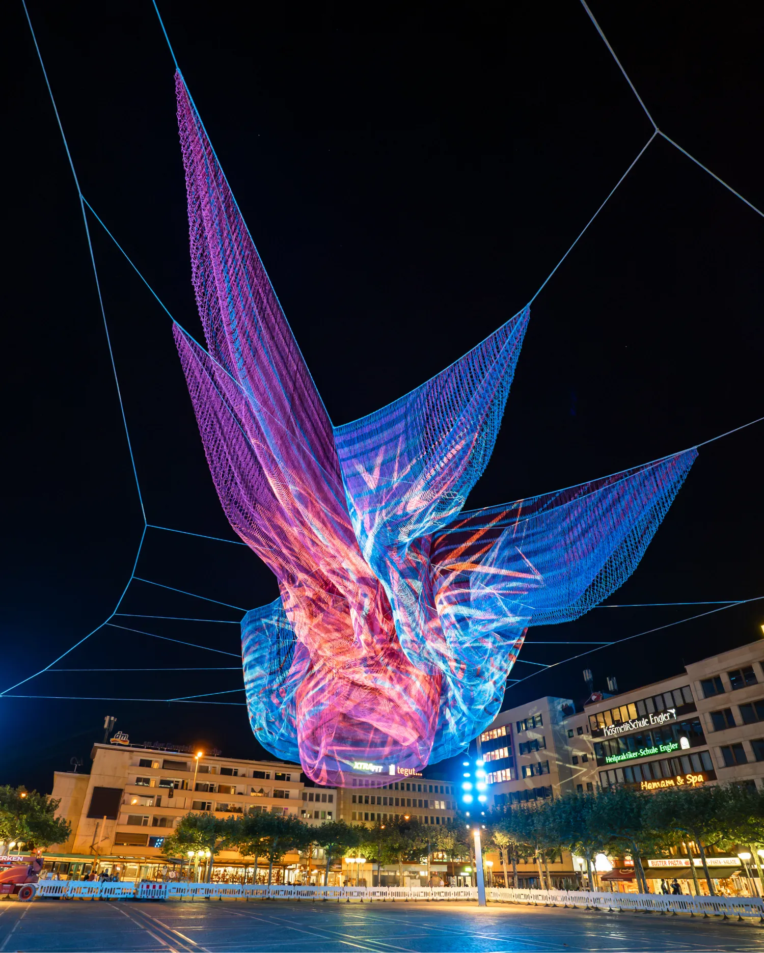 Sky Full of Hope by Janet Echelman. Photo credit: Holger Menzel