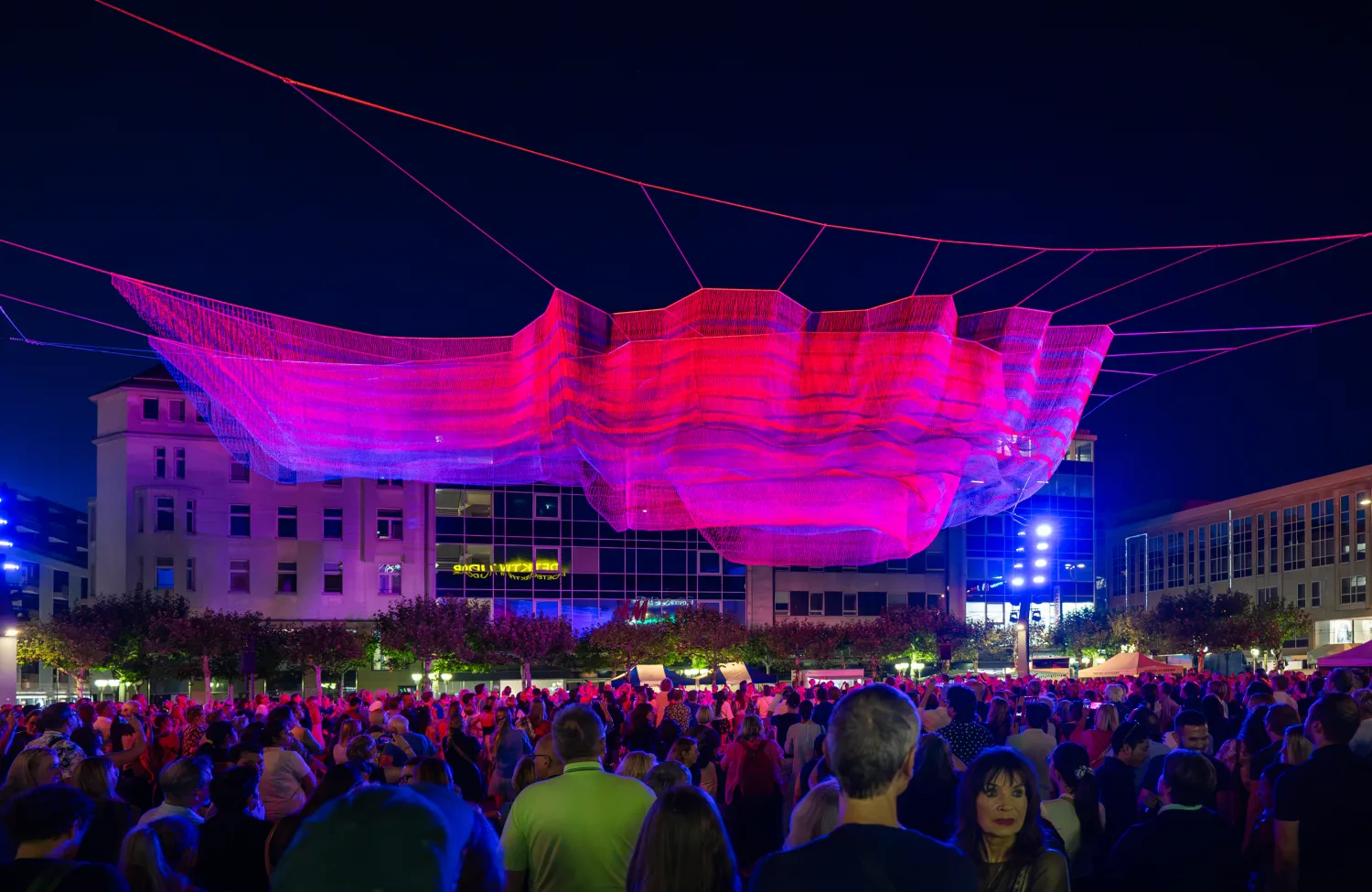 Sky Full of Hope by Janet Echelman. Photo credit: Holger Menzel