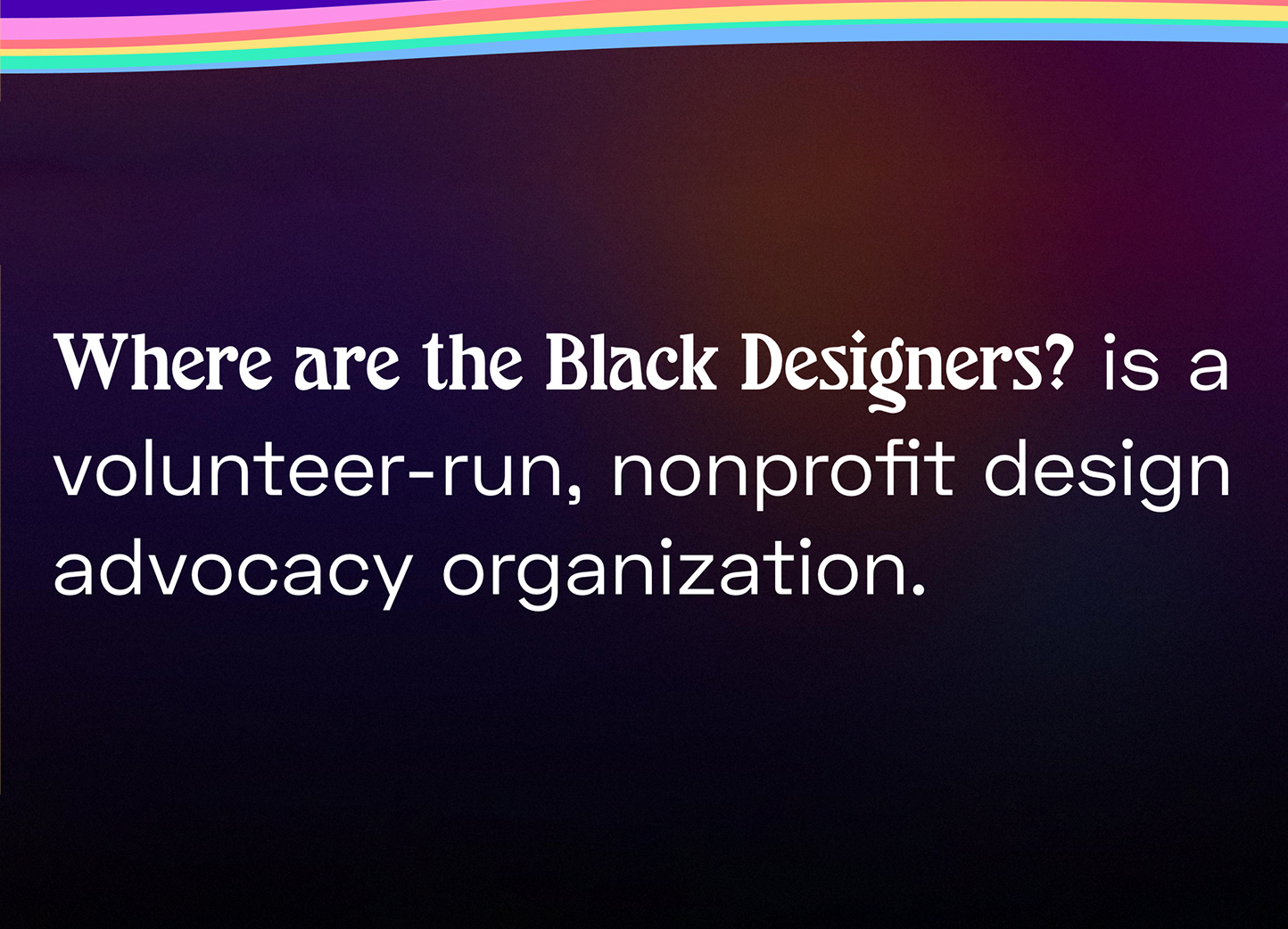 Where are the Black Designers?